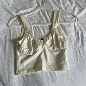 H&M cream tank top